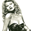 rita hayworth foto 1 a lapiz por Juan Grande