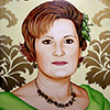 retrato 16 al oleo, pintado por juan grande de madrid