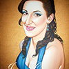retrato 4 al oleo, pintado por juan grande de madrid